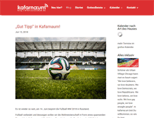 Tablet Screenshot of kafarnaum.de